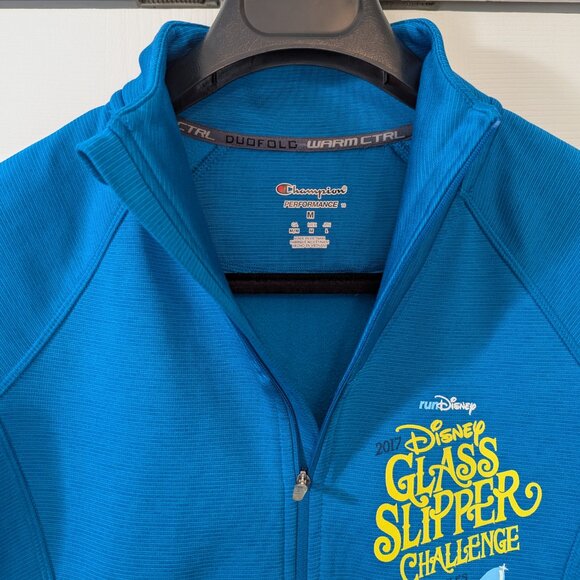 Champion runDisney 2017 Glass Slipper Challenge Full-Zip Blue Jacket - Size M - Picture 4 of 13